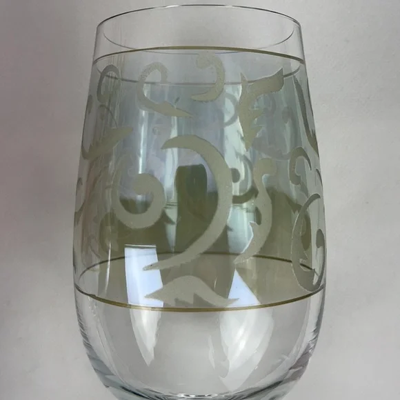 One Aqua Water/Wine Stemware Goblet - Picture 2 of 7